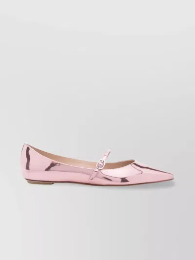 Stuart Weitzman Mary Jane Flat Ballerina Shoes