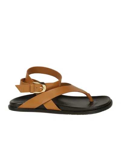 Stuart Weitzman Marykate Sandals In Brown
