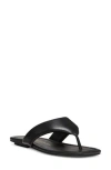 Stuart Weitzman Maui Flip Flop In Black