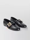 Stuart Weitzman Double-buckle Ballet Flats
