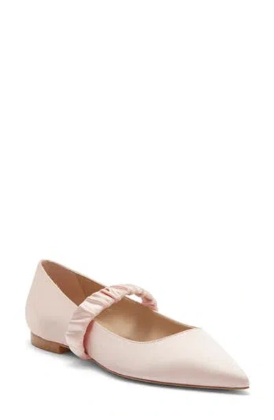 Stuart Weitzman Maxine Ballet Flat In Pink