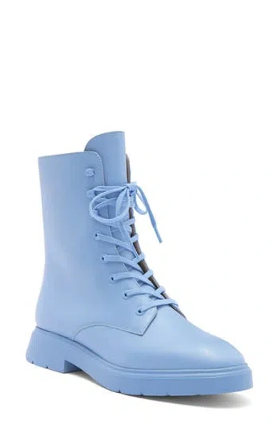 Stuart Weitzman Mckenzee Combat Boot In Cornflower