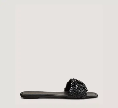 Stuart Weitzman Meadow Slide In Black