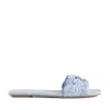 Stuart Weitzman Meadow Slide Heavenly In Blue