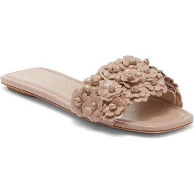 Stuart Weitzman Meadow Slide Sandal In Neutral