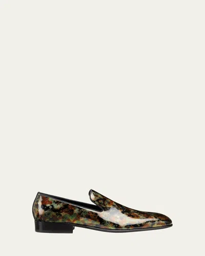 STUART WEITZMAN MEN'S ALFRED LEATHER LOAFERS