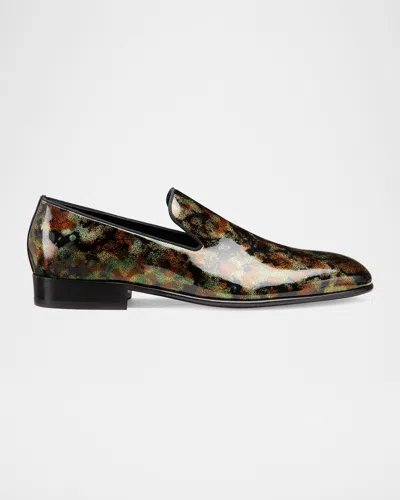 STUART WEITZMAN MEN'S ALFRED LEATHER LOAFERS