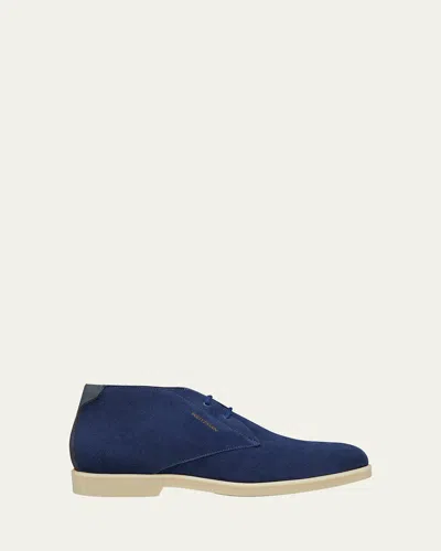 STUART WEITZMAN MEN'S AUSTIN SUEDE CHUKKA BOOTS