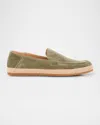 Stuart Weitzman Bala Slip-on Shoe In Sage
