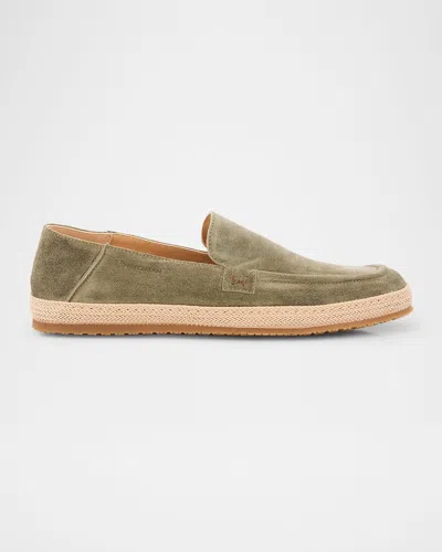 STUART WEITZMAN MEN'S BALA SUEDE ESPADRILLES