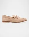 Stuart Weitzman Bennett Loafer In Khaki