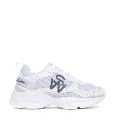 STUART WEITZMAN STUART WEITZMAN MESH LACE-UP SNEAKERS