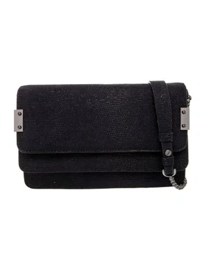 Pre-owned Stuart Weitzman Messenger Bag In Blue