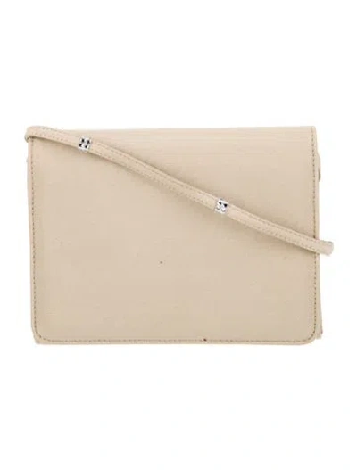 Pre-owned Stuart Weitzman Messenger Bag In Neutral