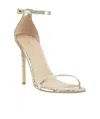 Stuart Weitzman Nudistcurve Ankle Strap Sandal In Nude