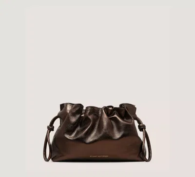 Stuart Weitzman Mia Mini Bag In Mocha
