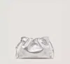 Stuart Weitzman Mia Mini Bag In Silver