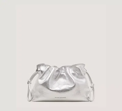 Stuart Weitzman Mia Mini Bag In Silver