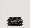 Stuart Weitzman Mia Mini Stud Bag In Black