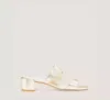 Stuart Weitzman Miami 35 Slide The Sw Outlet In Platino Gold