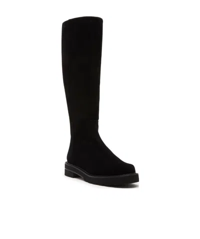 Stuart Weitzman Mila Lift Boots In Black