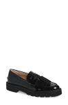 Stuart Weitzman Mila Patent Tassel Loafer
