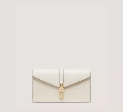 Stuart Weitzman Milan Loveletter Clutch Handbags In White