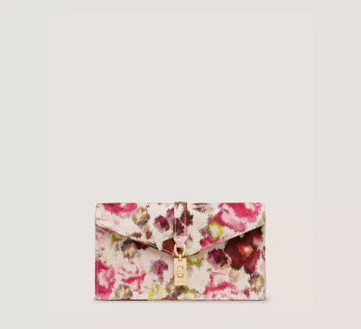 Stuart Weitzman Milan Loveletter Clutch Handbags In Pink/multi