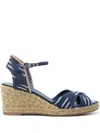 Stuart Weitzman Mirela Ii 80mm Espadrilles In Blue