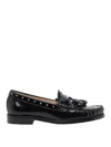Stuart Weitzman Black Lottie Loafers