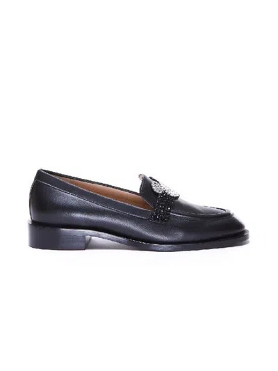 Stuart Weitzman Mocassin In Black