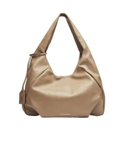 Stuart Weitzman Moda Hobo Bag In Brown