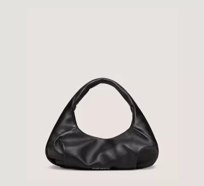 Stuart Weitzman Moda Mini Hobo Bag In Black