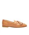 Stuart Weitzman Monday Tassel Loafer Shoes In Brown