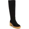 Stuart Weitzman Montana Slouch Platform Boot In Black