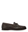 STUART WEITZMAN STUART WEITZMAN, MONTAUK TIE MOC, LAST CHANCE, DUNKELBRAUN, PEBBLE GRAIN