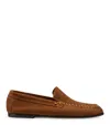 Stuart Weitzman Montauk Venetian Moc Toe Loafer In Brown