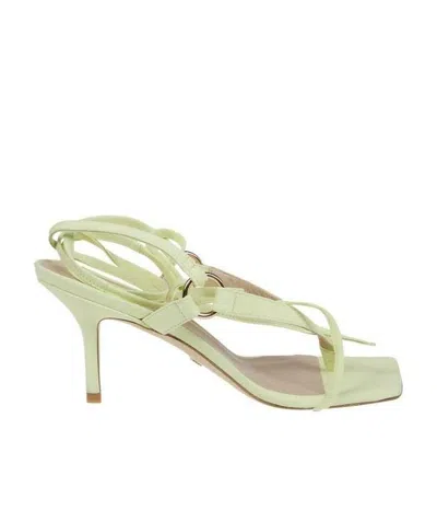 Stuart Weitzman Multi-tie High-heeled Sandals In Nude