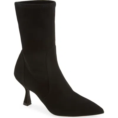Stuart Weitzman Pointed-toe Ankle Boots In Brown