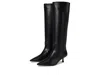 Stuart Weitzman Vinnie Zip Boot 85 In Black