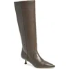 Stuart Weitzman 50mm Naomi Suede Pointed-toe Knee-high Boots In Multi