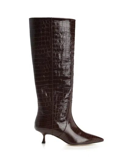 Stuart Weitzman Naomi 50 Boots Brown