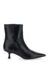 Stuart Weitzman High-heeled Ankle Boots In Black