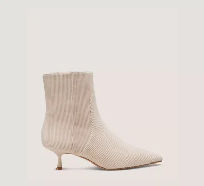 Stuart Weitzman Naomi 50 Zip Bootie In Cipria