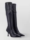 Stuart Weitzman Woman Knee Boots Black Size 10.5 Soft Leather