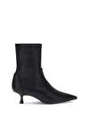 Stuart Weitzman Naomi Ankle Boots In Black
