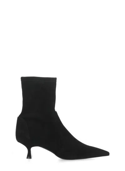Stuart Weitzman Naomi Boots In Black