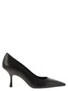 Stuart Weitzman Naomi Pointed-toe Pumps In Black