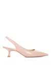 Stuart Weitzman Naomi 50 Slingback Pumps In Color Carne Y Neutral