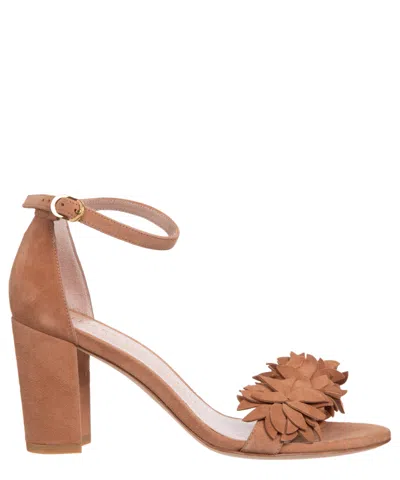 Stuart Weitzman Nearly Heeled Sandals In Pink